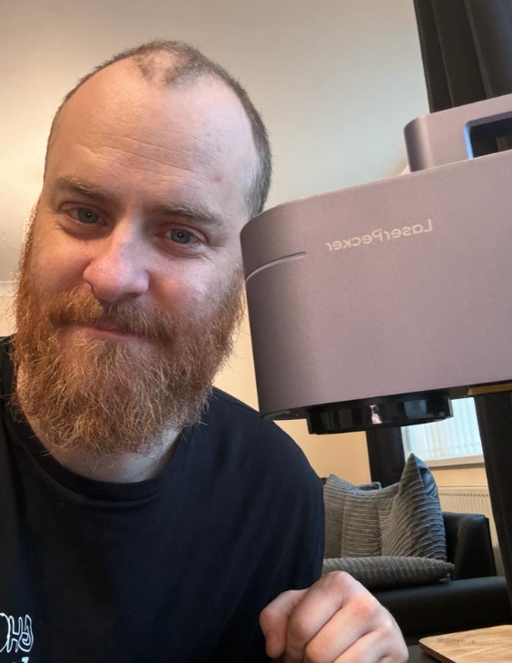 My LaserPecker Story - Meet Andrew Faulkner | Business Owner