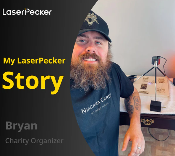 My LaserPecker Story - Meet Bryan | Charity Organizer
