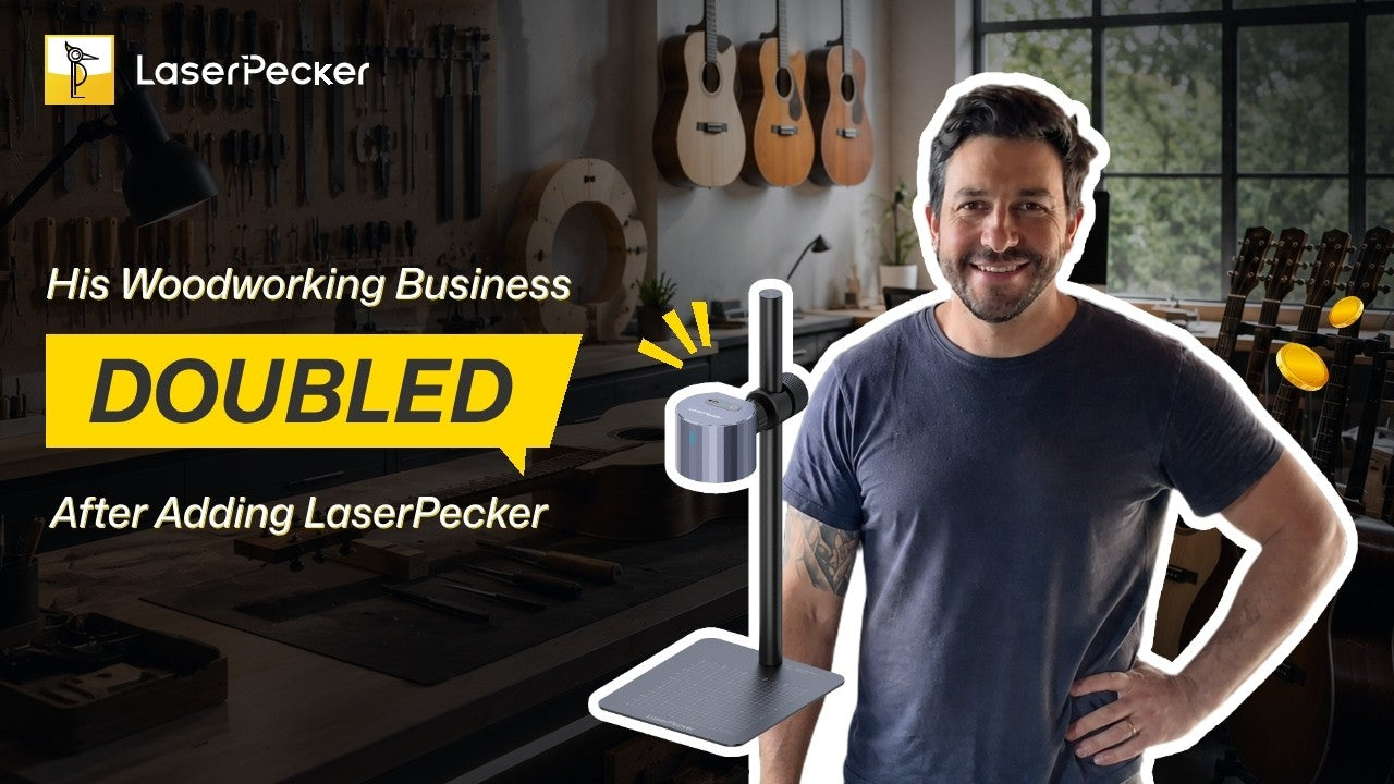 From Handmade Woodwork to 2X Growth: Growing a Business with LaserPecker