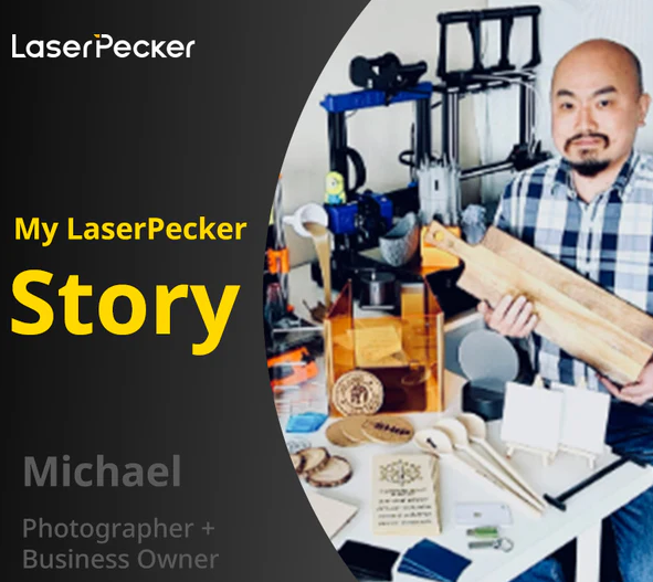 My LaserPecker Story - Meet Michael | Photographer & Business Owner