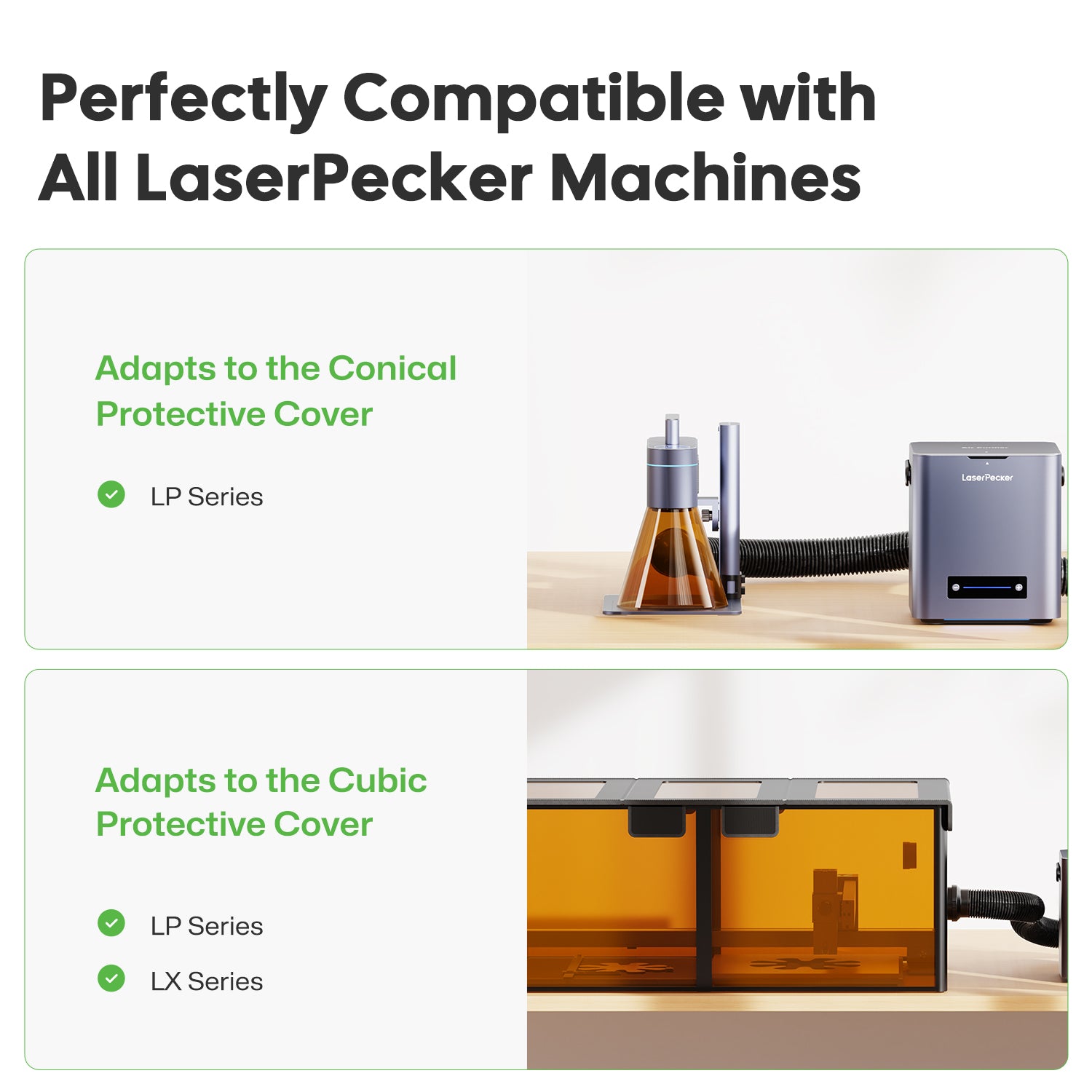 Laserpecker Desktop Air Purifier With Wide Compatibility