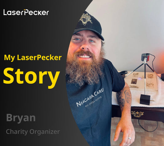 My LaserPecker Story - Meet Bryan | Charity Organizer