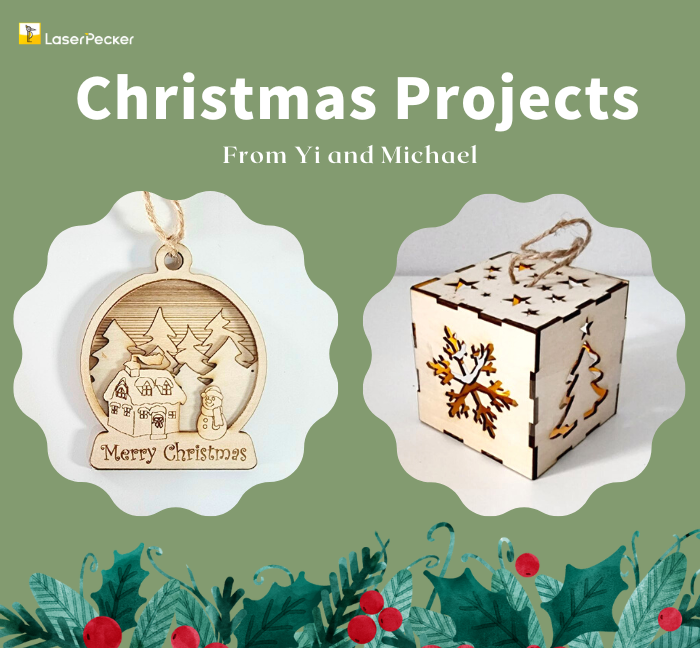 Laser Cut Christmas Ornaments in 2024