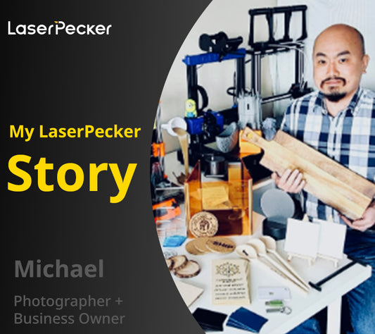 My LaserPecker Story - Meet Michael | Photographer & Business Owner