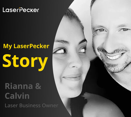 My LaserPecker Story - Meet Rianna & Calvin | Business Owner