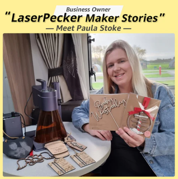 Paula Stack My LaserPecker Story - Meet Paula Stoke | Business Owner