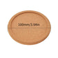 LaserPecker Cork Creative Concave Insulation Placemat Shock-Absorbing Coaster For Office or Family(30 Pcs)