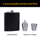 Portable Stainless Steel Flask With Two Cups(6oz)