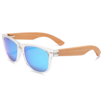 Sonnenbrille aus Holz