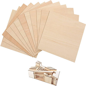 Engraving Materials: Wood Craft Sheets for LP1 Pro/2/4(10 Pcs)