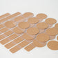 DIY Cork Wooden Label Stickers Square and Round