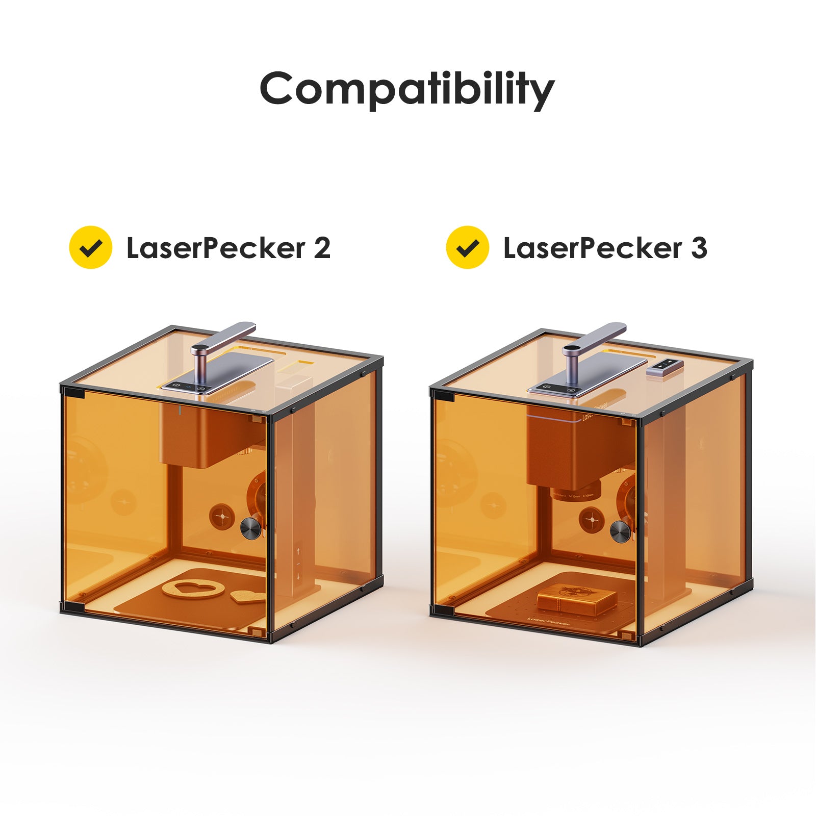 LaserPecker Cubic Protection Cover Compatible with LP2 or LP3