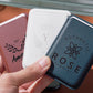 DIY Leather Phone Magnetic Card Holder for iPhone (2 Pcs)