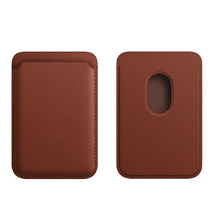 Leather Phone Magnetic Card Holder For iPhone(2 Pcs)