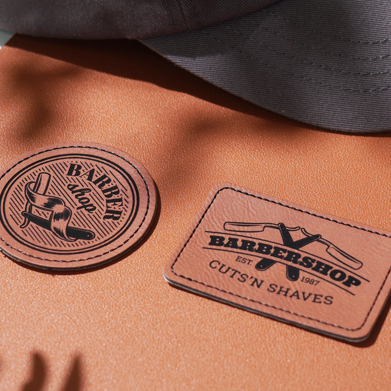 DIY Leather Labels Leather Blank Tag (10 Pcs) Babber Shop Pattern