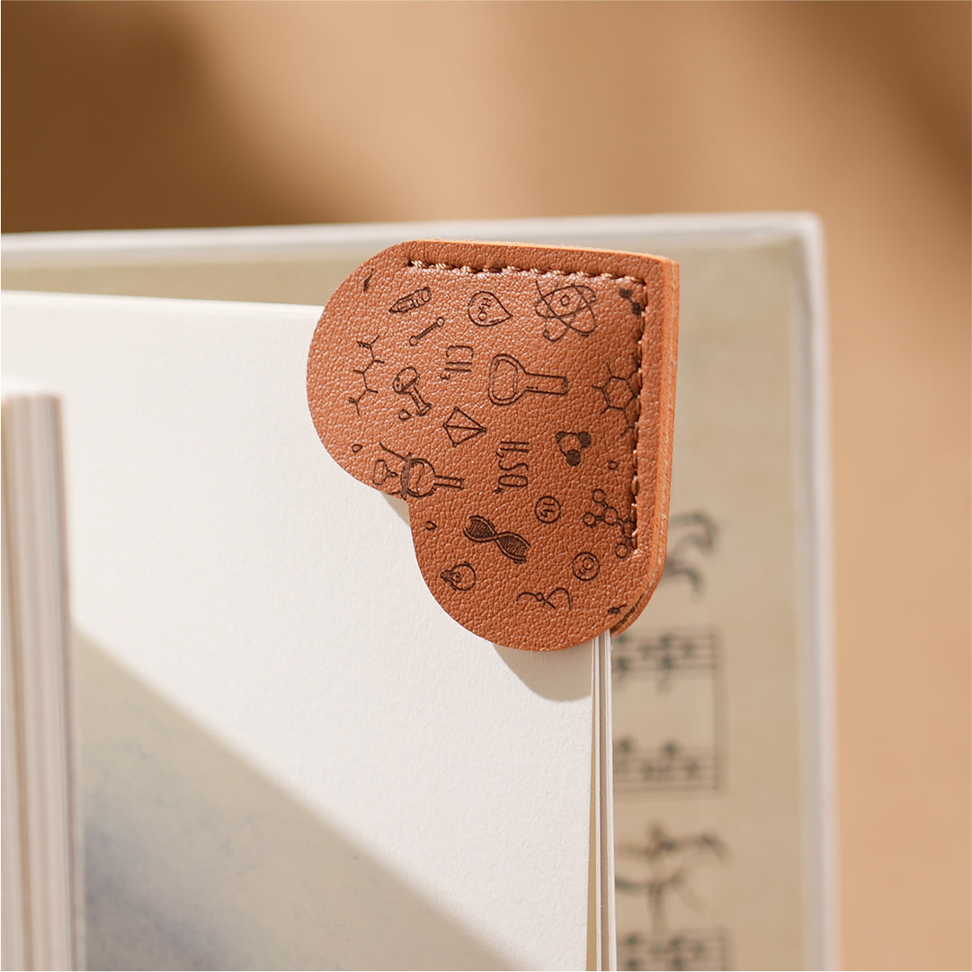 DIY Leather Heart Bookmark (8 Pcs) Sample 3