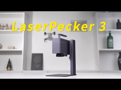 LaserPecker 3 Basic - 금속 및 플라스틱 휴대용 레이저 조각기