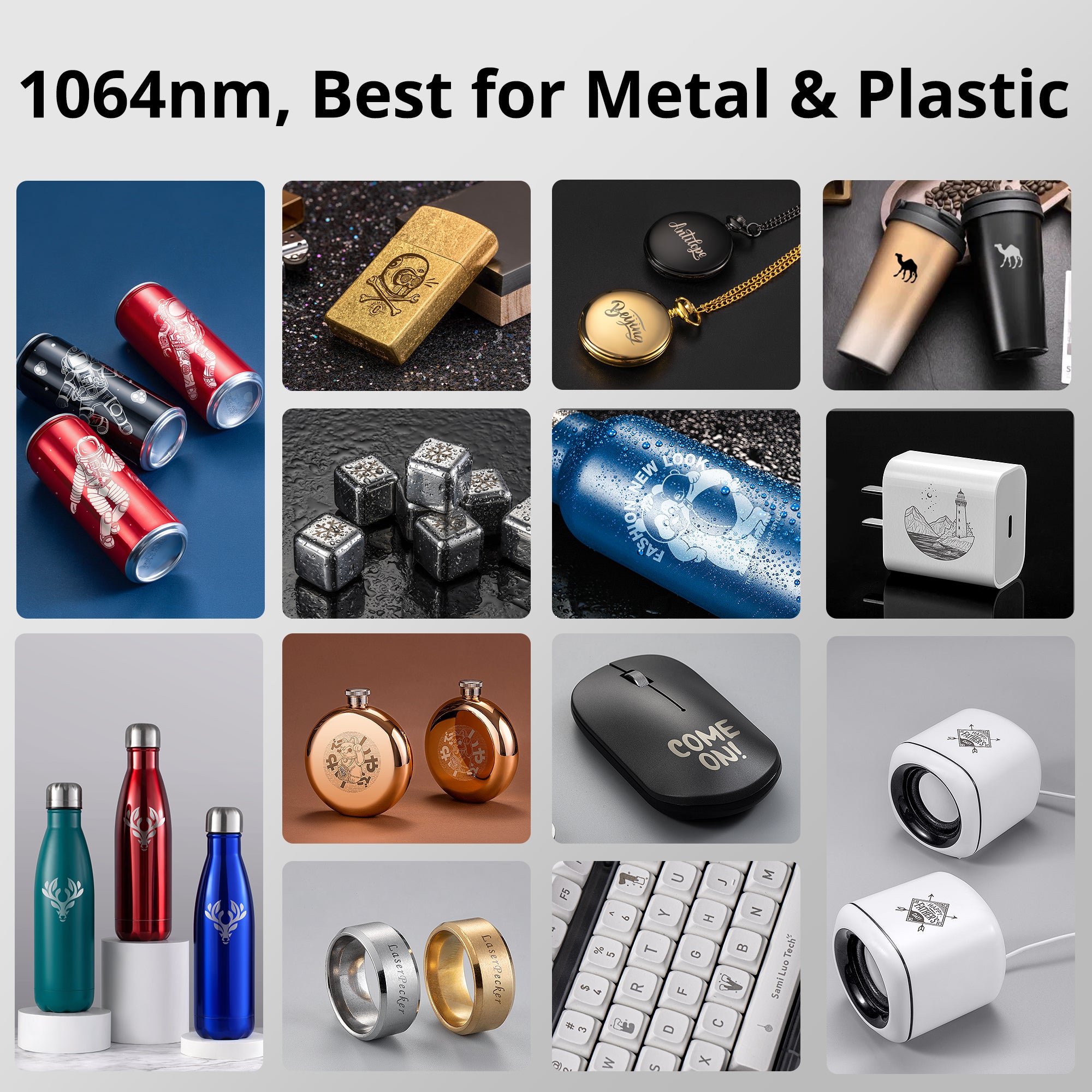 Laserpecker LP3 Best for Metal and Plastic
